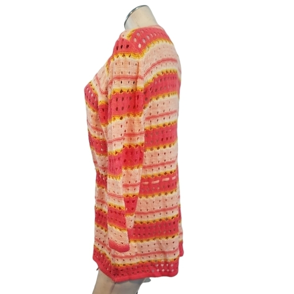 3/$25 NWOT Liz Claiborne Size XL Drawstring Cardigan Sweater - Picture 4 of 6